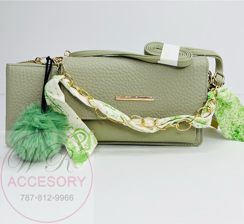 W2426 GREEN Viajera + Wallet