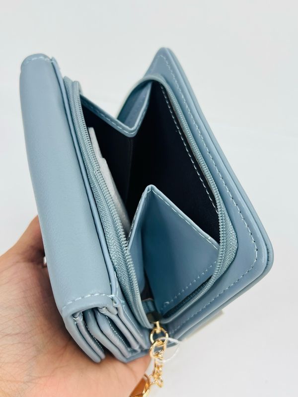 W2440 BLUE wallet de dama 