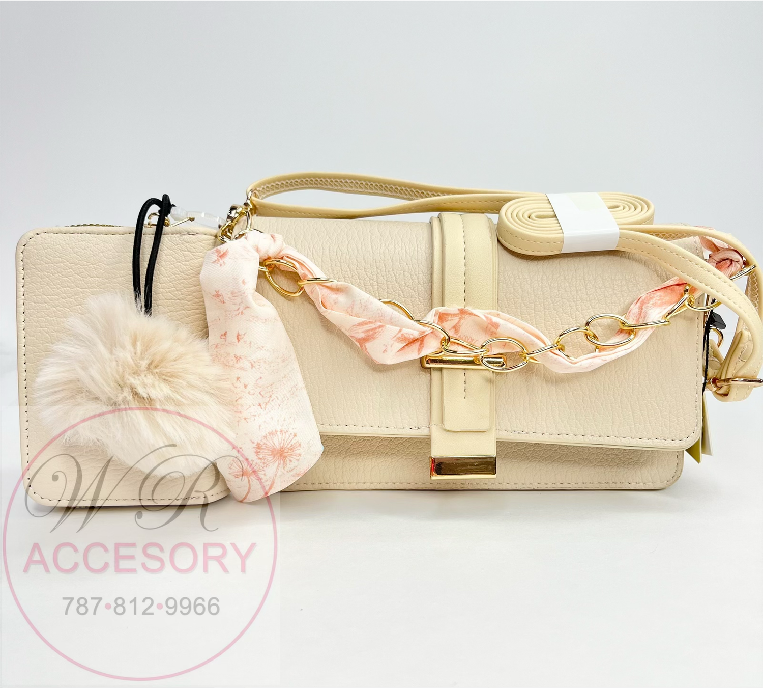 W2427 BEIGE Viajera + Wallet