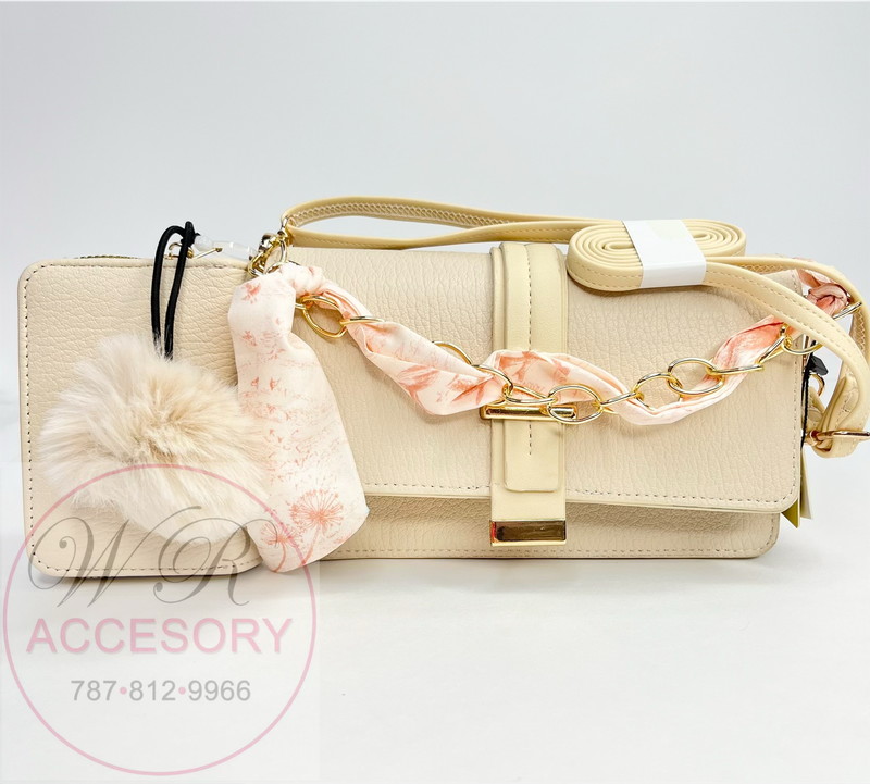 W2427 BEIGE Viajera + Wallet