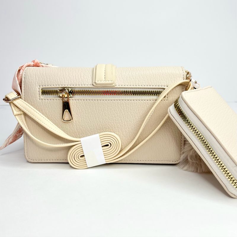 W2427 BEIGE Viajera + Wallet