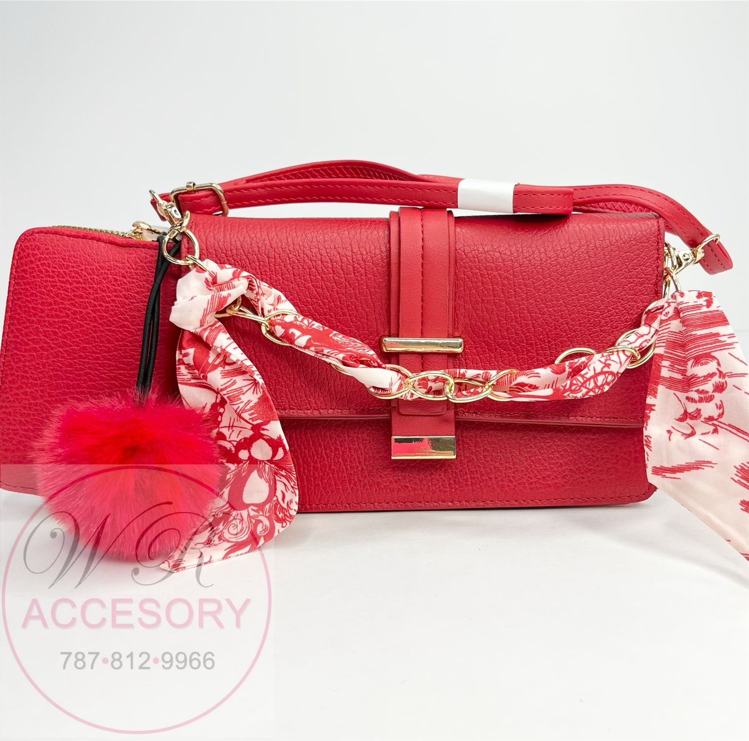 W2427 RED Viajera + Wallet