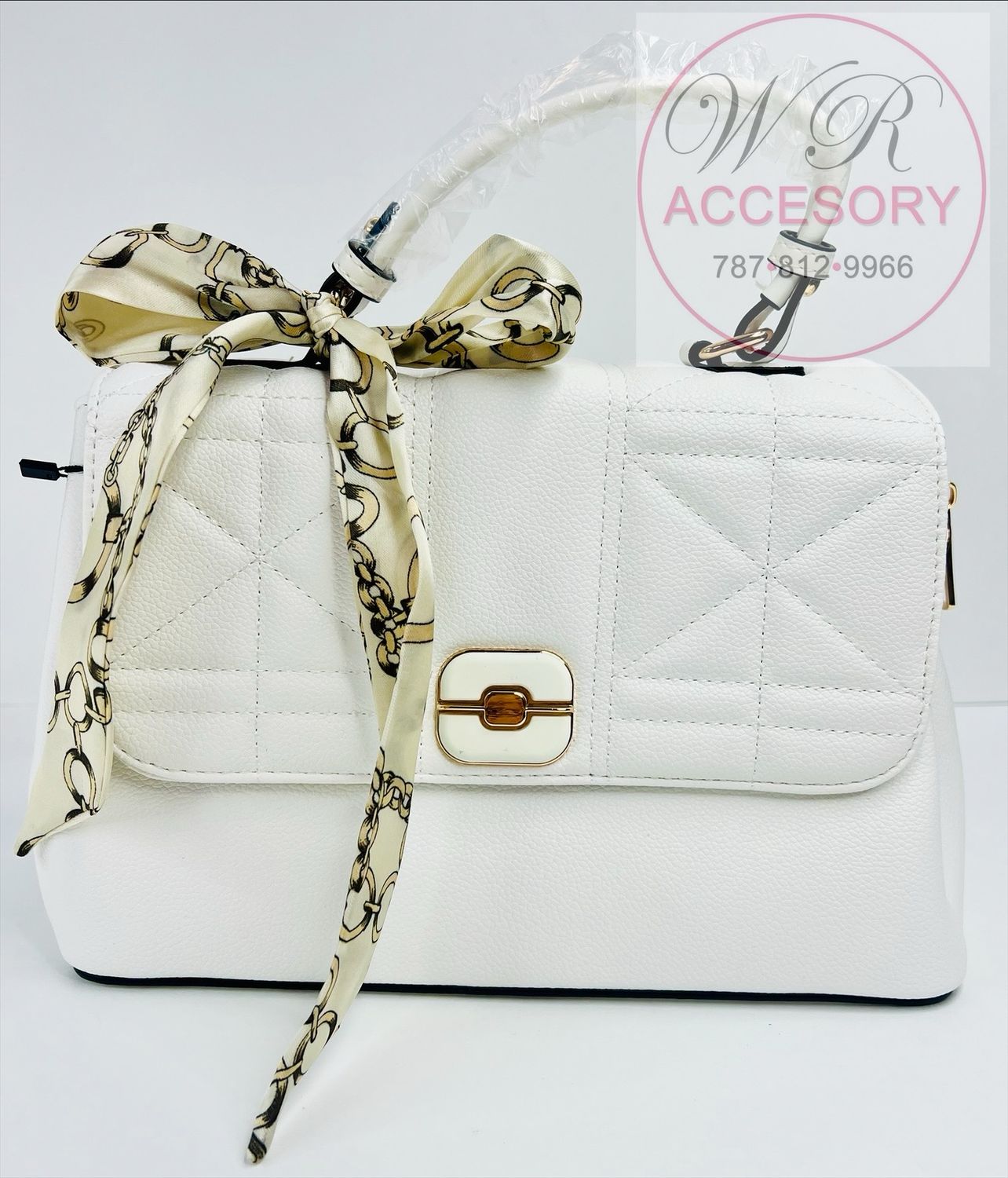 C2466 WH WHITE Cartera