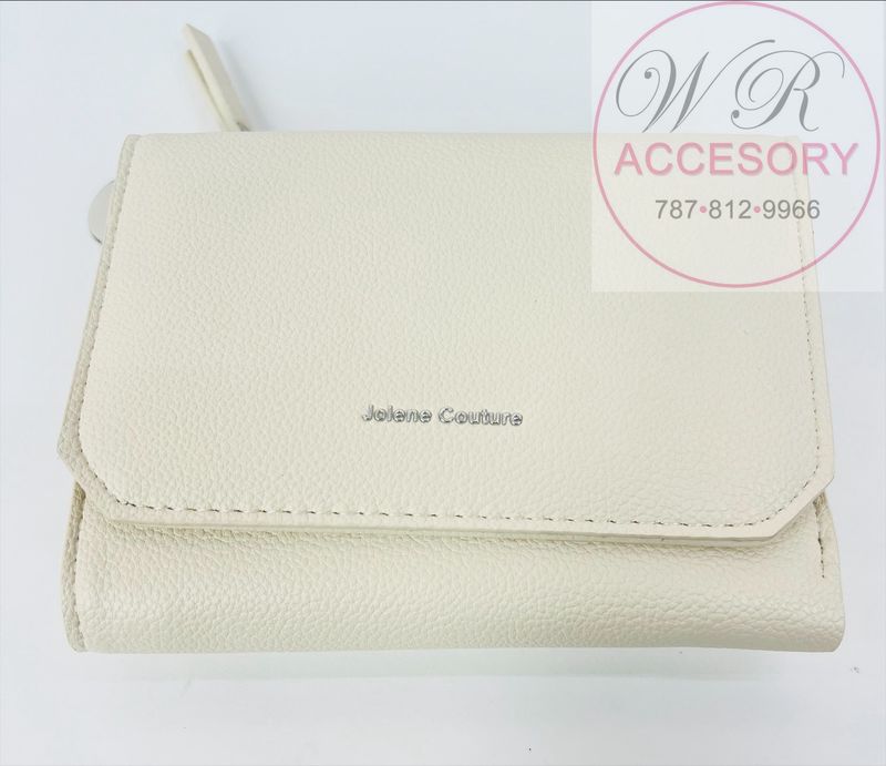 W2438 BEIGE wallet de dama 