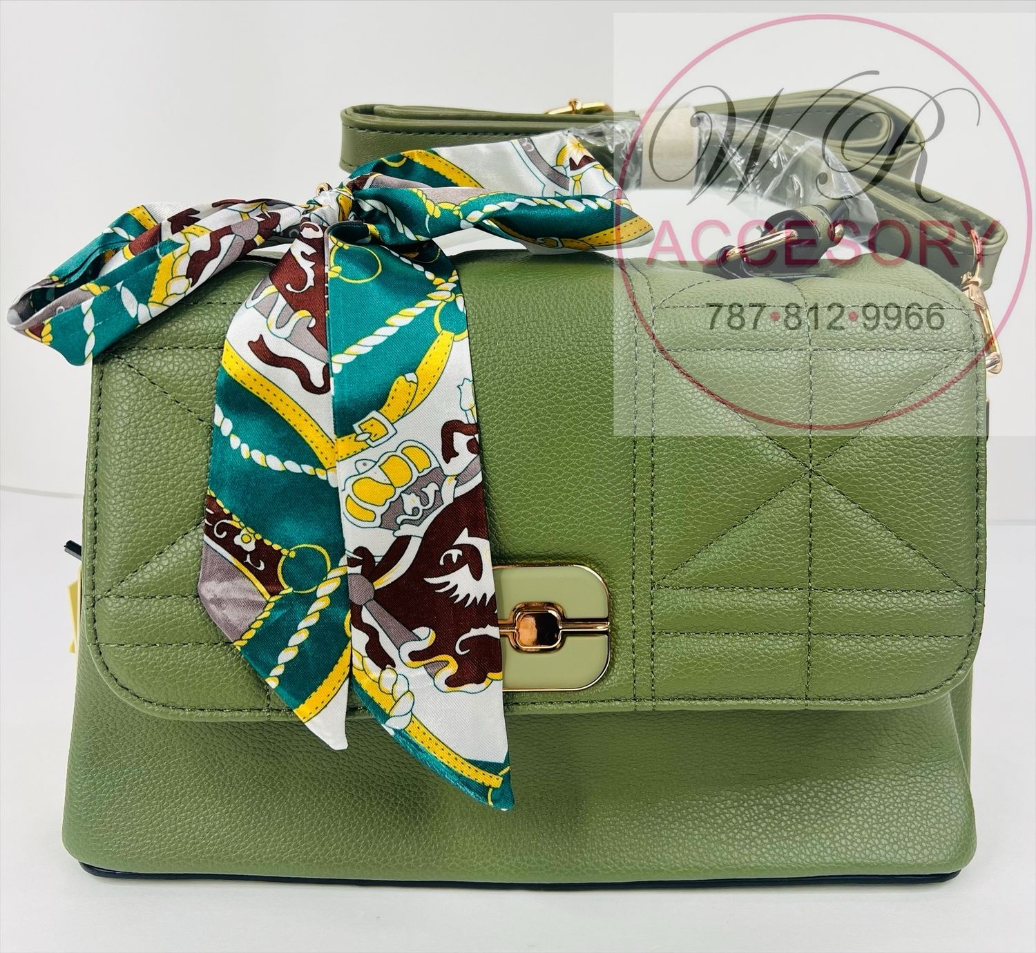 C2466 GN GREEN Cartera 