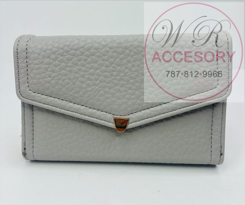 W2420 GR GREY wallet de dama 