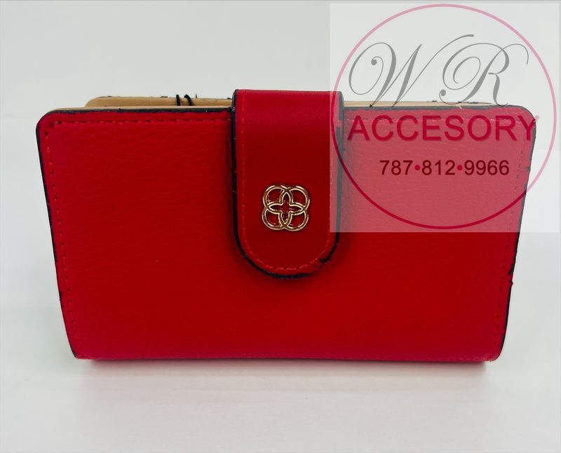 W2037 RD RED wallet de dama 