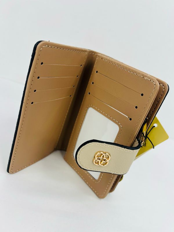 W2037 BG BEIGE wallet de dama 