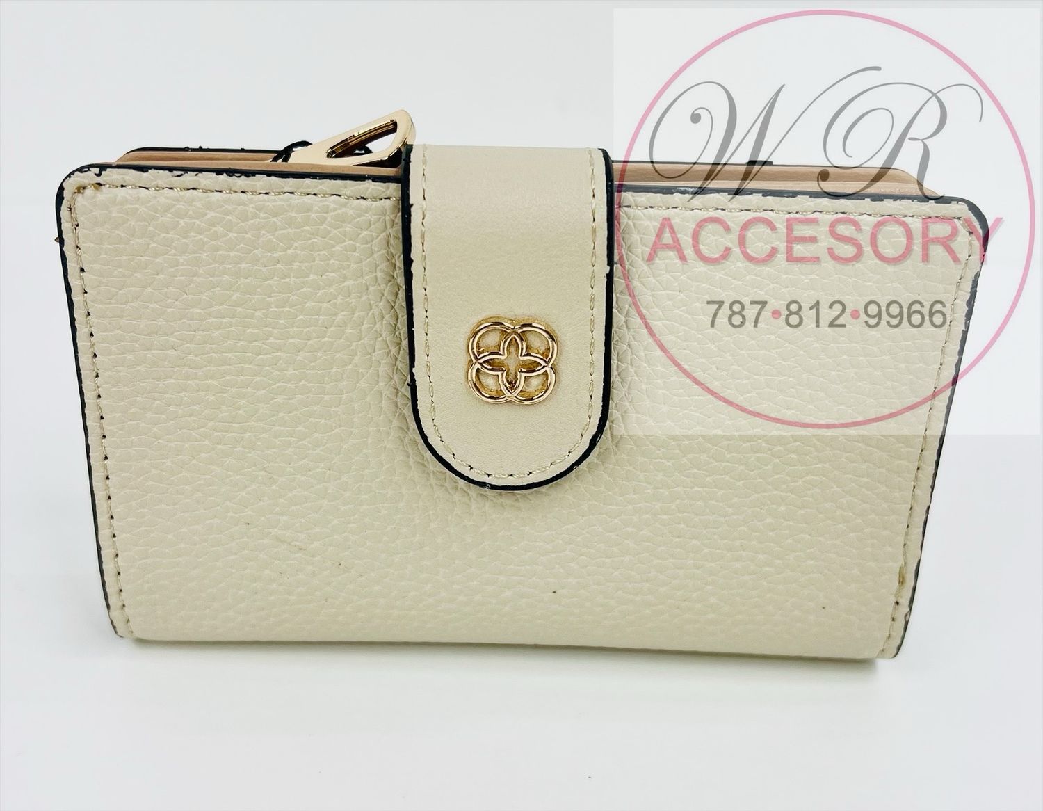 W2037 BG BEIGE wallet de dama 