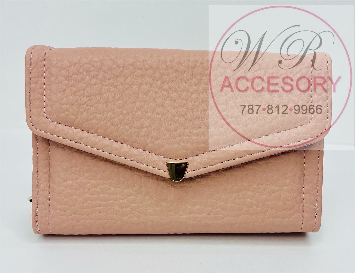 W2420 BL BLUSH wallet de dama 