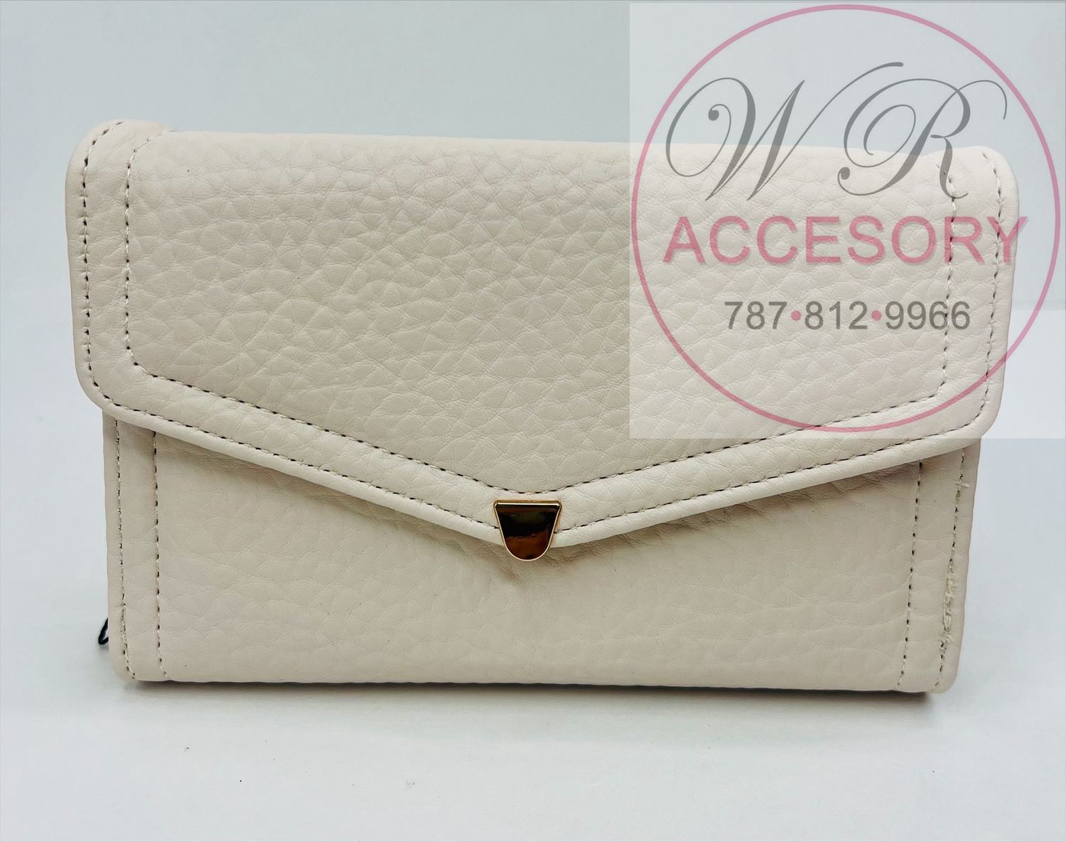 W2420 BG BEIGE wallet de dama 