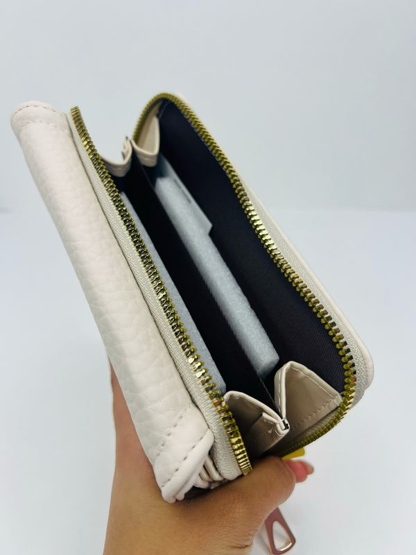 W2420 BG BEIGE wallet de dama 