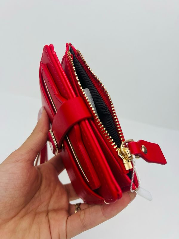 W2429 RED wallet de dama 