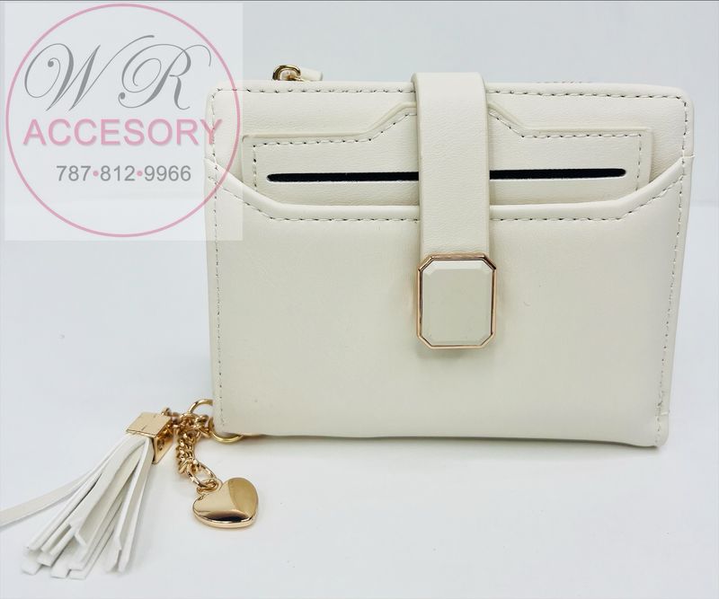W2429 BEIGE wallet de dama 