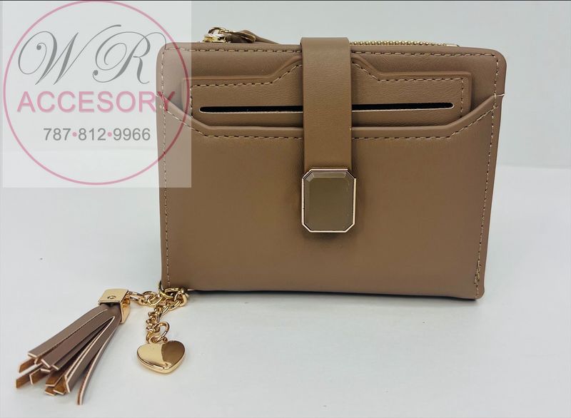 W2429 TAUPE wallet de dama 