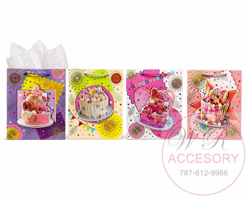 SSB-0585S Boslas de Regalo 12 pcs