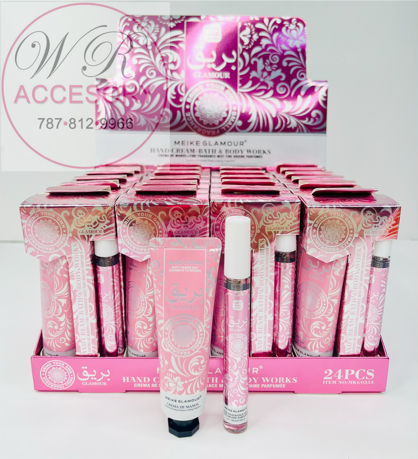 RCS-0877 24Pcs Hand Cream &amp; Fragrance Mist