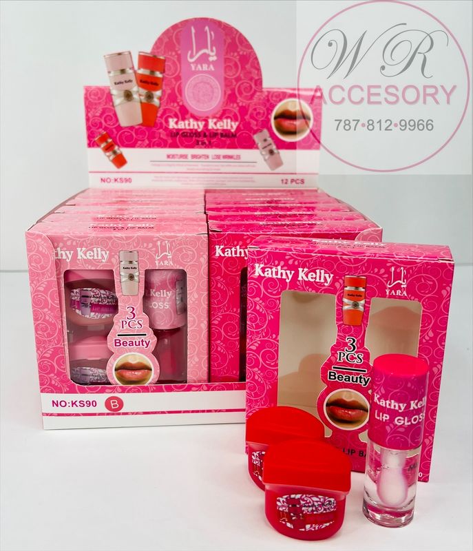 RCS-0889 Lip gloss and lip balm 12pcs 