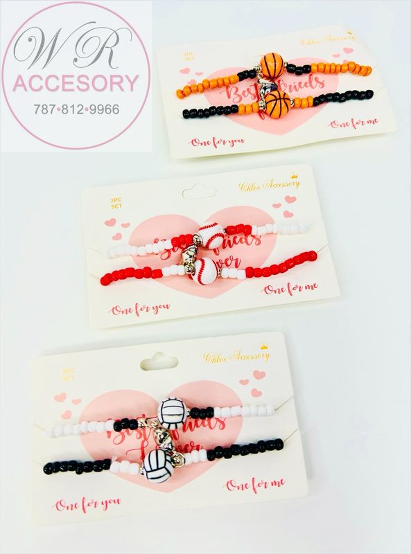 RBT-2066R pulseras 12pcs 