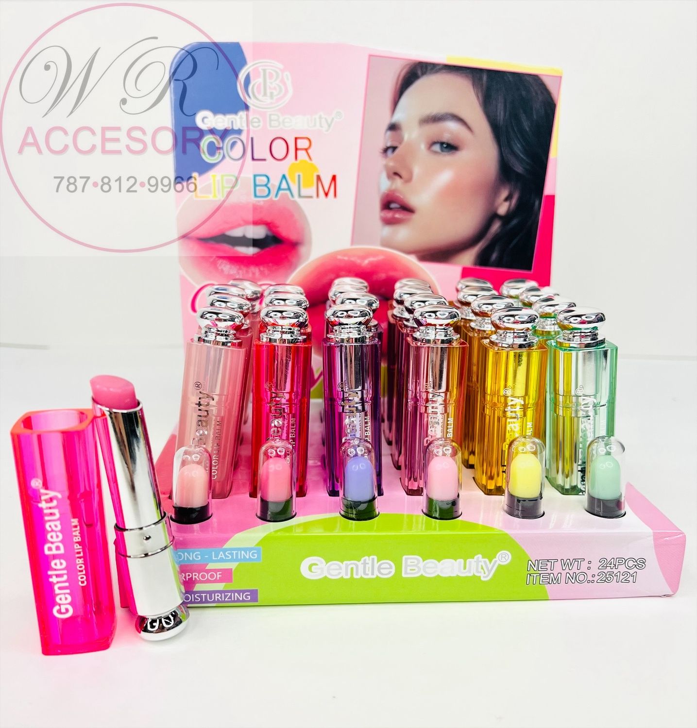 ANV-0926 Color Lip Balm 24 pcs