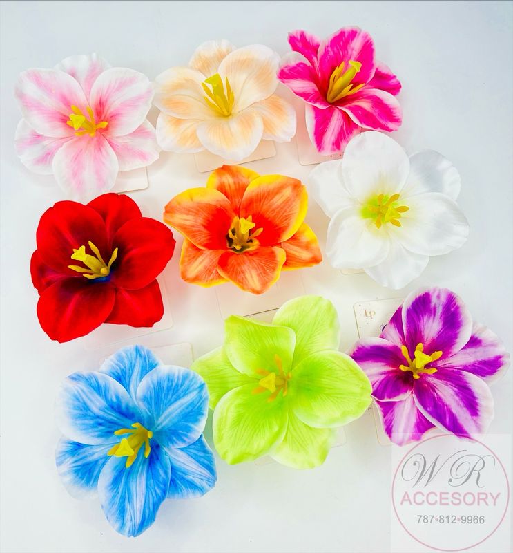 YCP-3891 Hebillas de flores 12pcs 