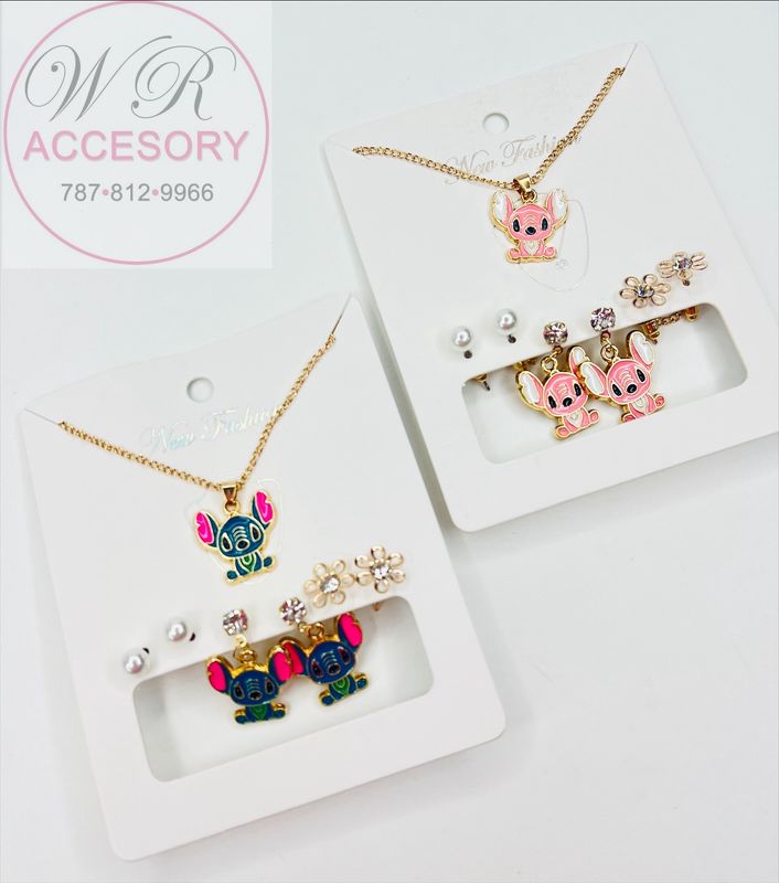 YNK-2438 kit de joyería niñas12pcs