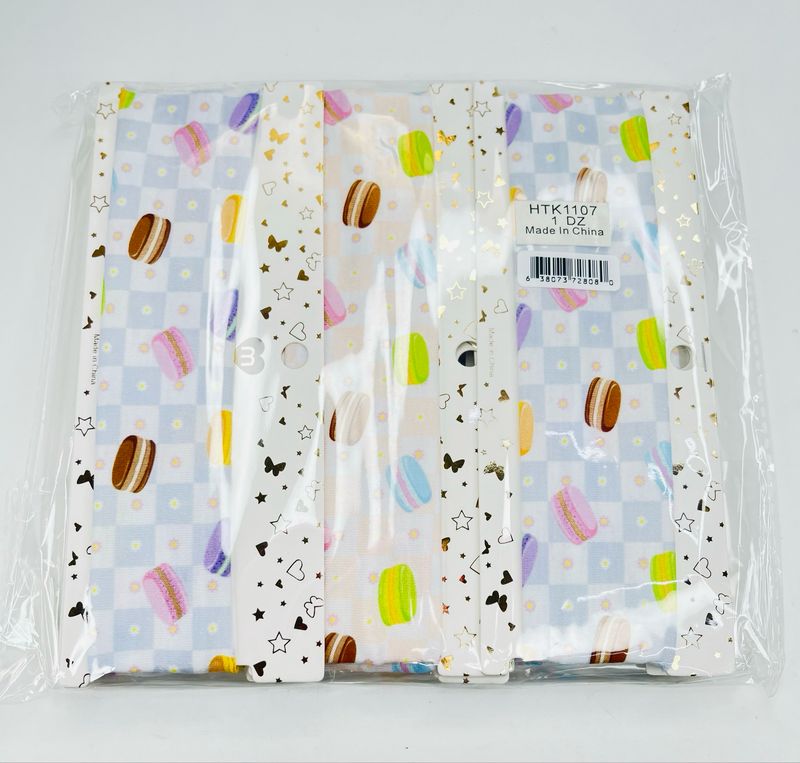 HTK1107 Bandas de cabello Kids 12Pcs 
