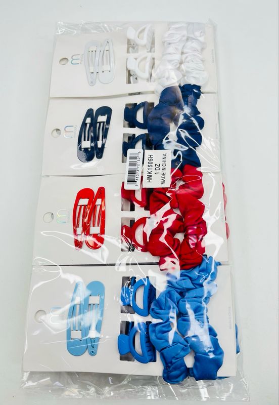 HMK1505H Hebillas de cabello 12Pcs 