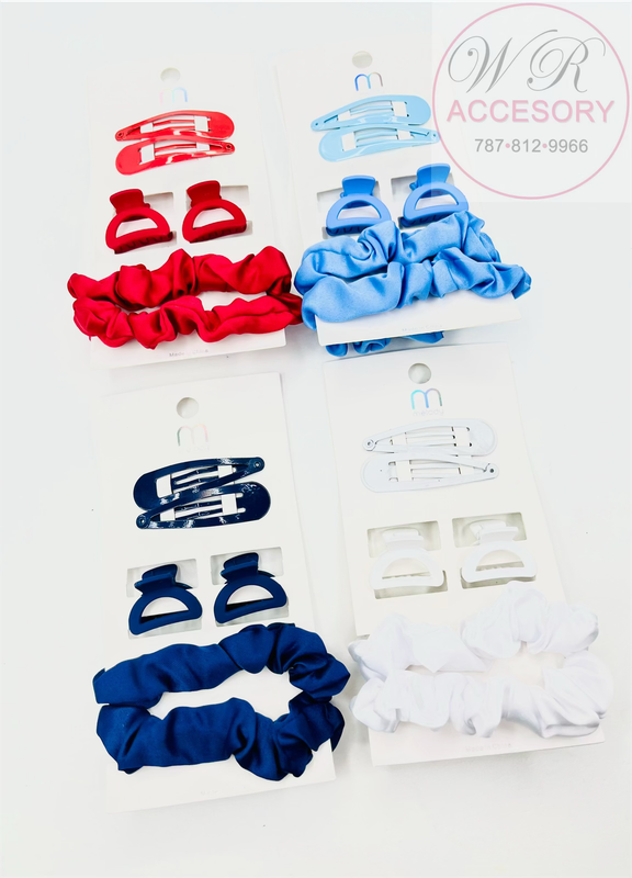 HMK1505H Hebillas de cabello 12Pcs 