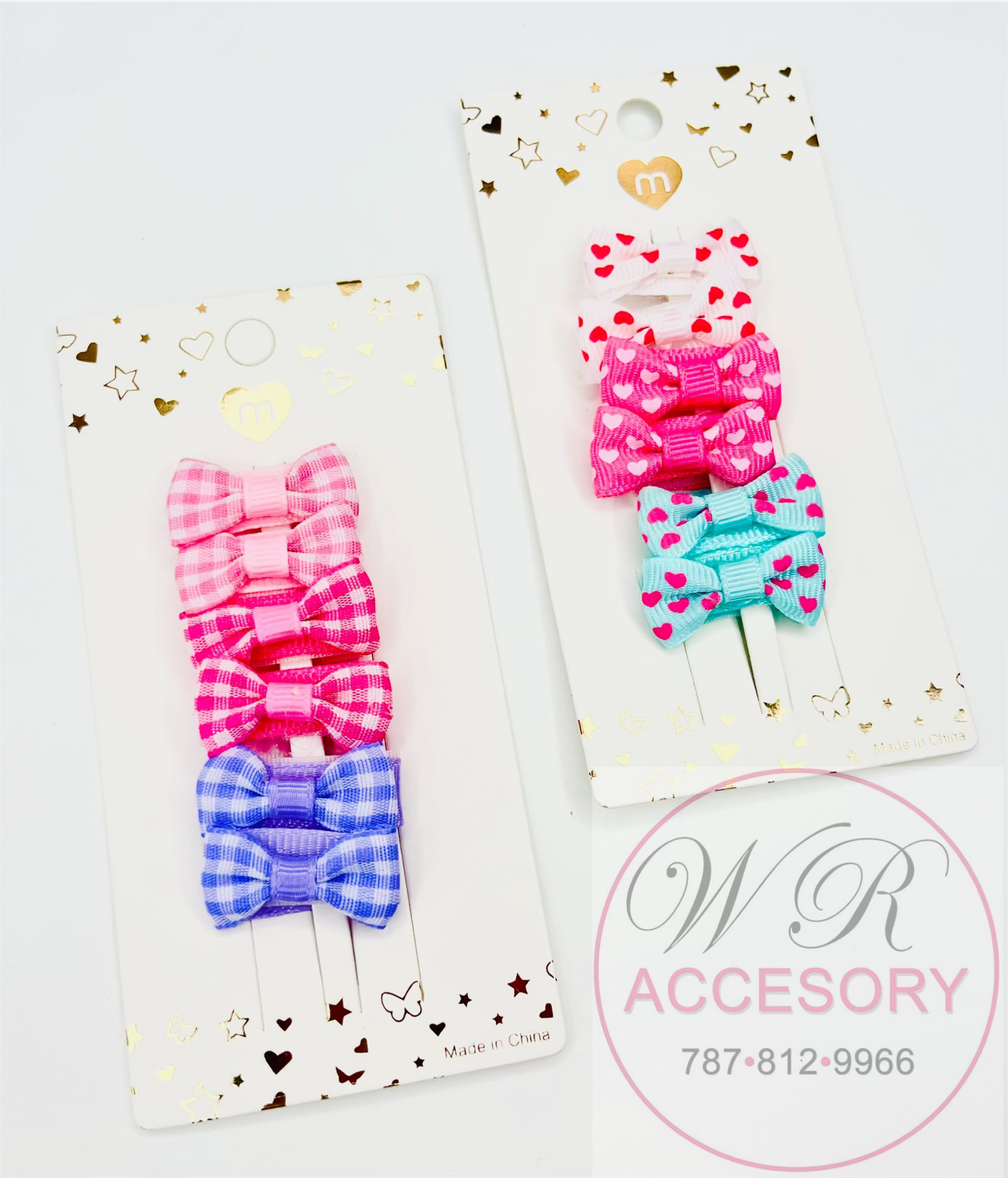 QWPK1069 Moñitos mini 12Pcs 