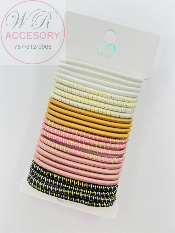 HP10156 ligas de cabello 12Pcs