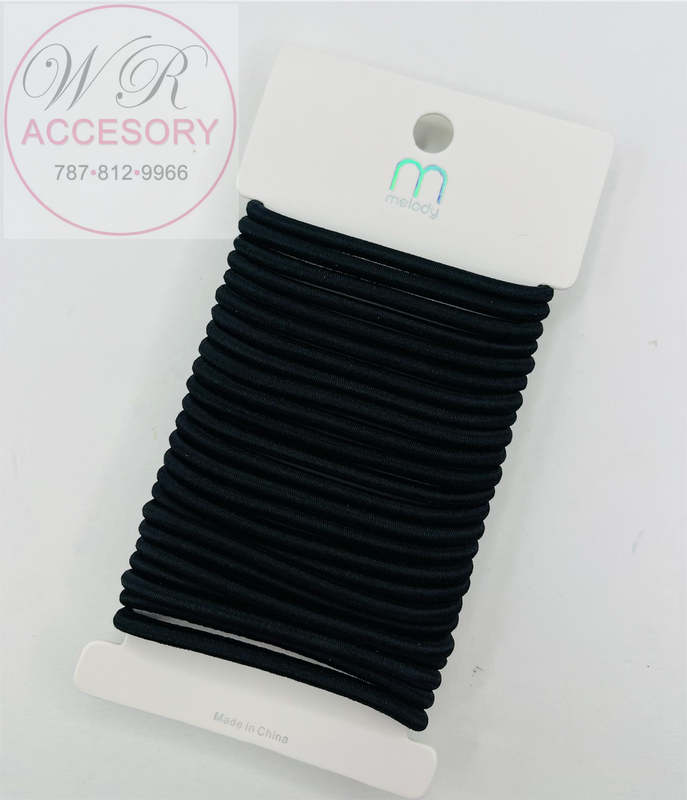 HP10154 Ligas de Cabello 12Pcs