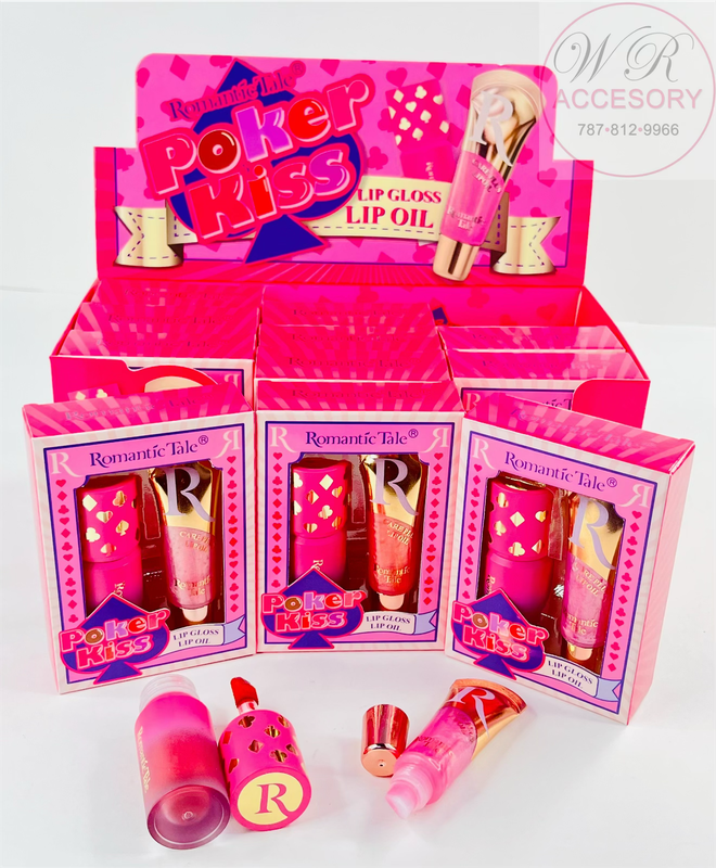 DNV-3449 Lip gloss and Lip oil 12pcs