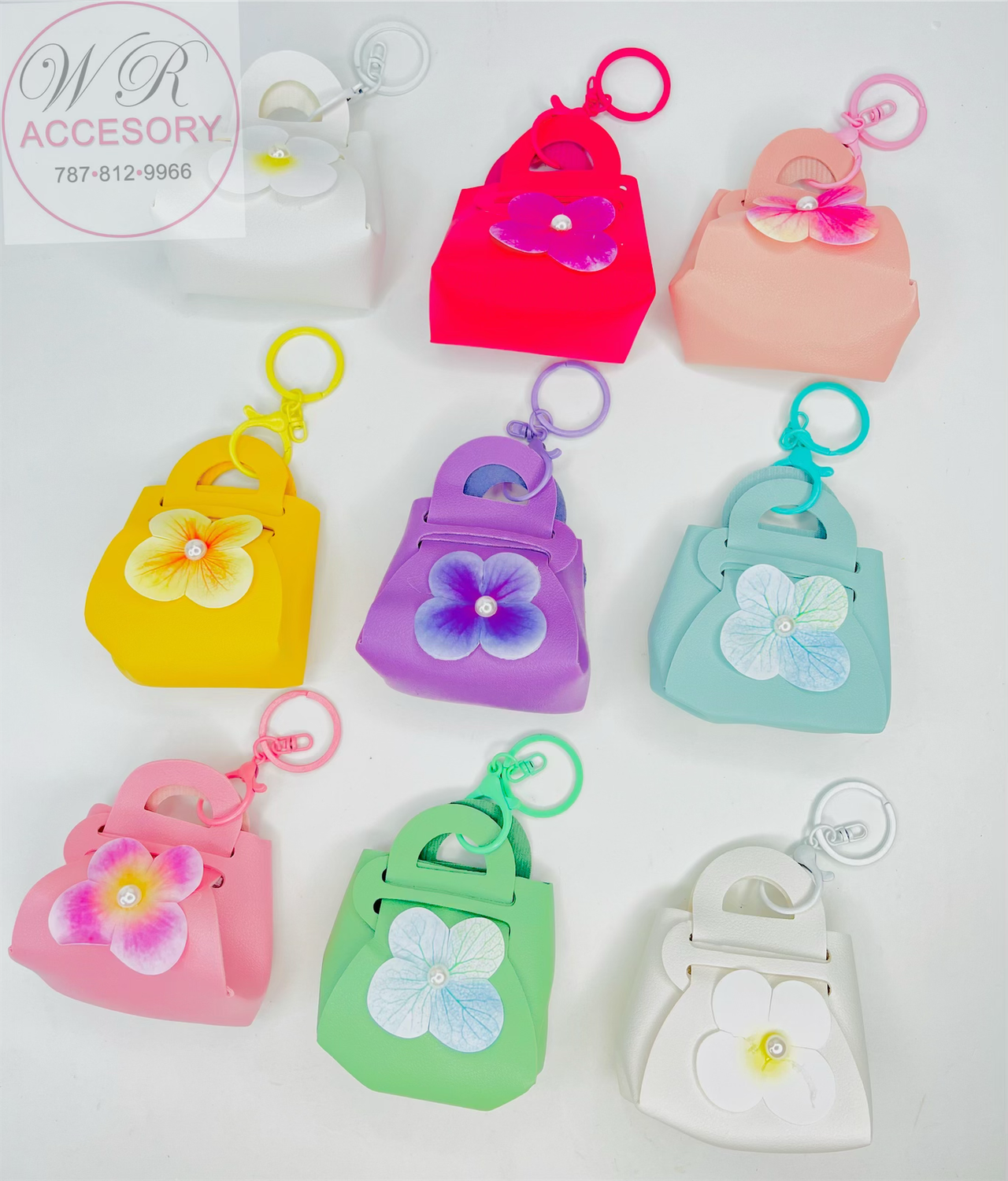 YNV-1661P Llaveros monedero 12Pcs 