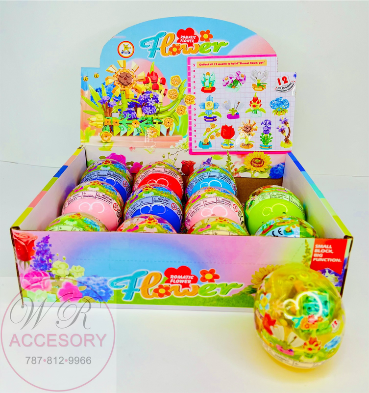 KNV-9571 Flower lego 12pcs 