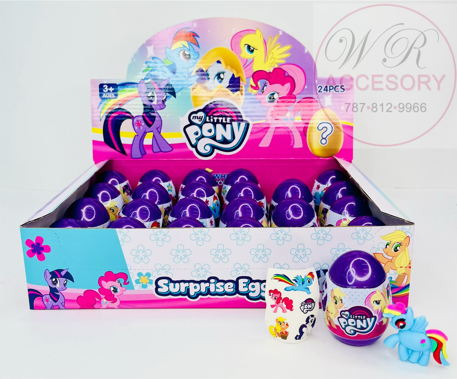 KNV-9938 Surprise Egg pony 24pcs 