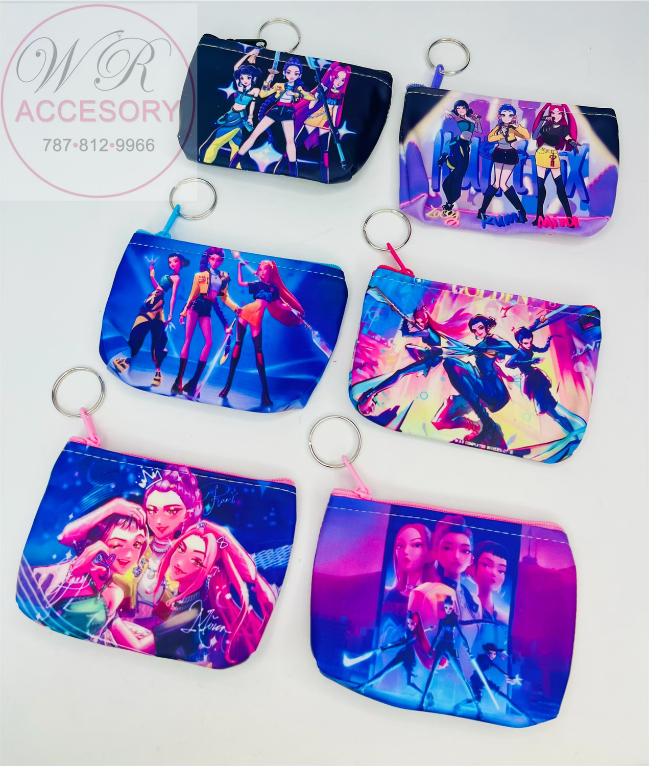 MBG -1484 Monederos kpop 12Pcs