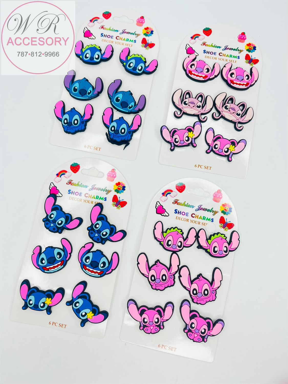 ANV-0767 Shoe Charms 12Pcs 