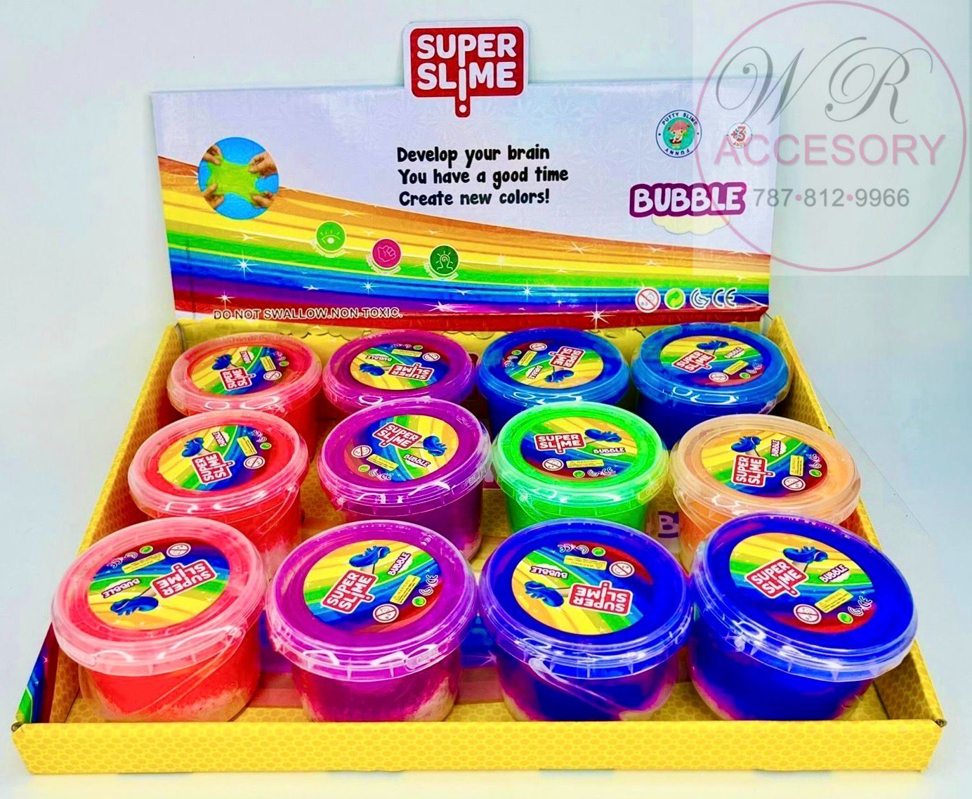 TSJ-6582 Súper slime 12Pcs 