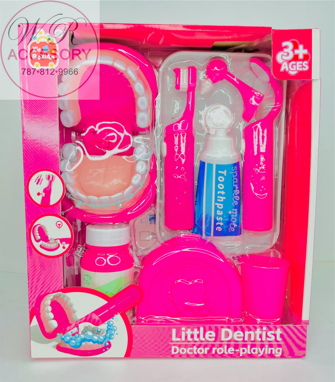 AS-10706 Little dentist pink 1pcs 