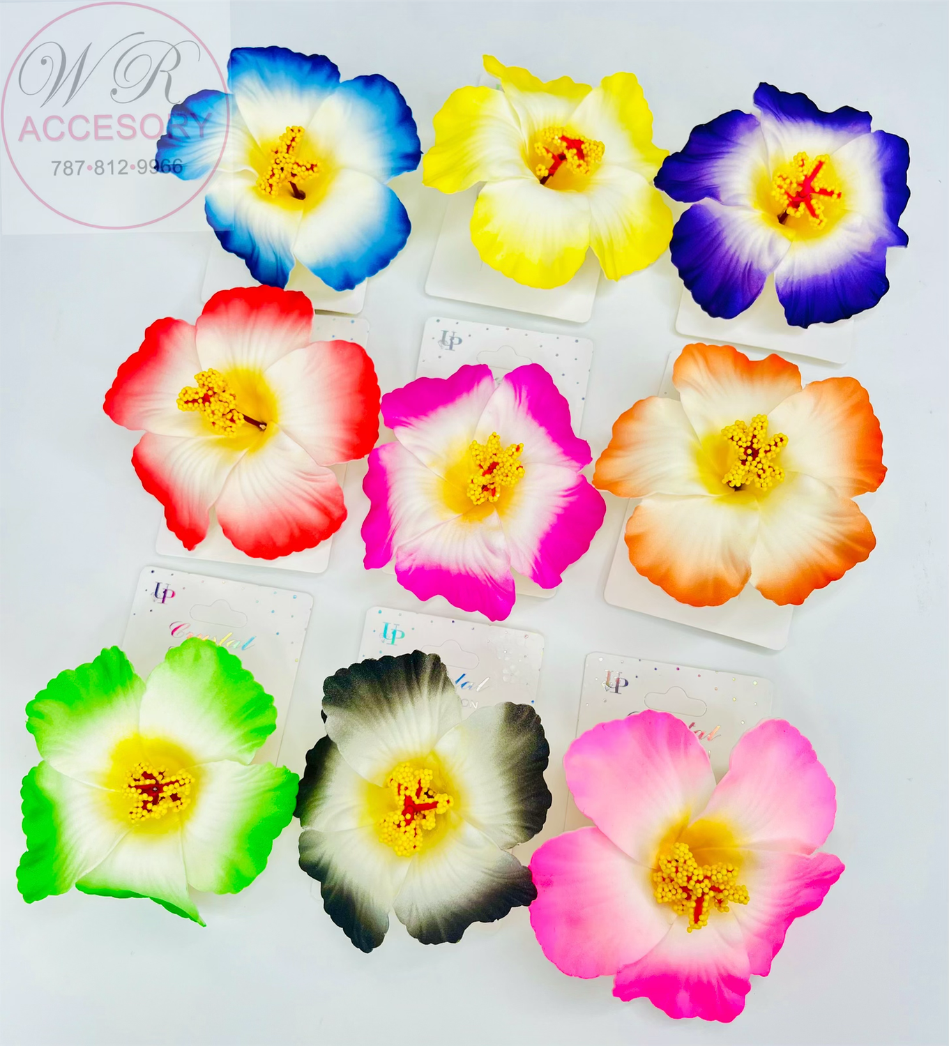 YCP-3897 Flores de pinche 12Pcs 