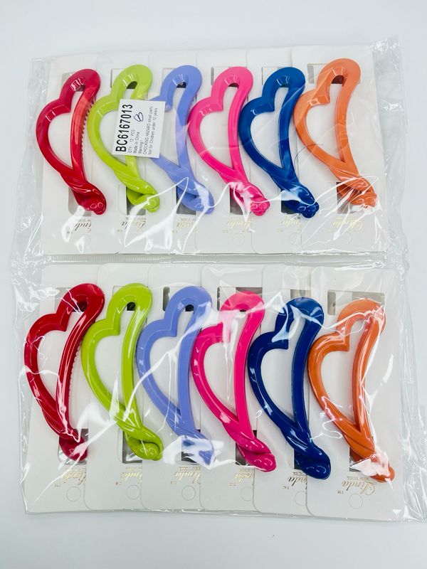 BC6167013 banana clips 12Pcs 