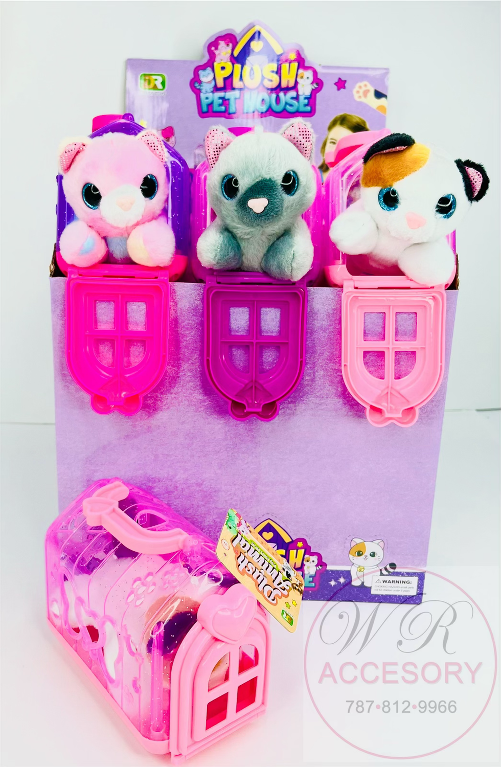 AS-10459 Plush pet house 12Pcs 