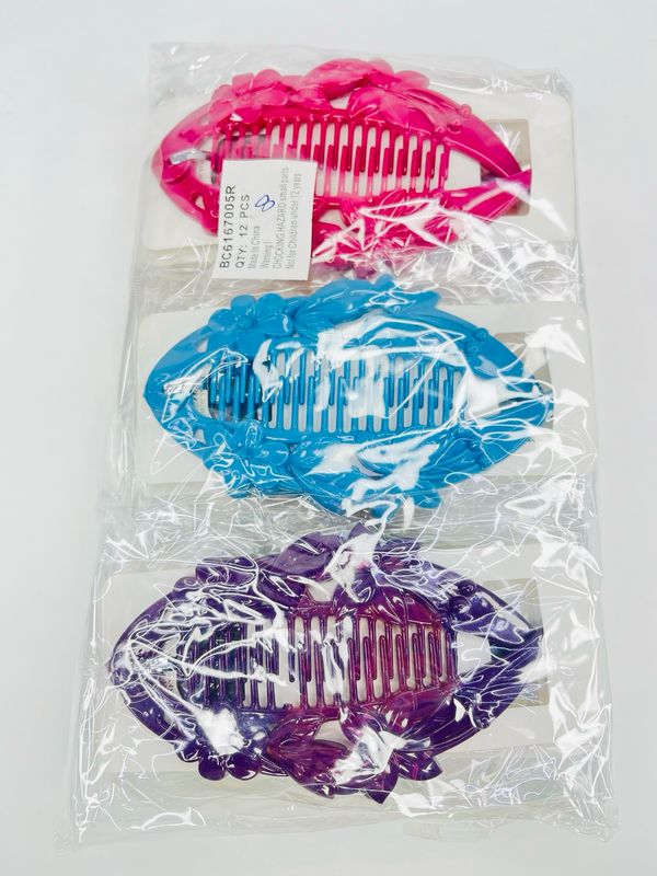 BC6167005R banana clips 12Pcs 