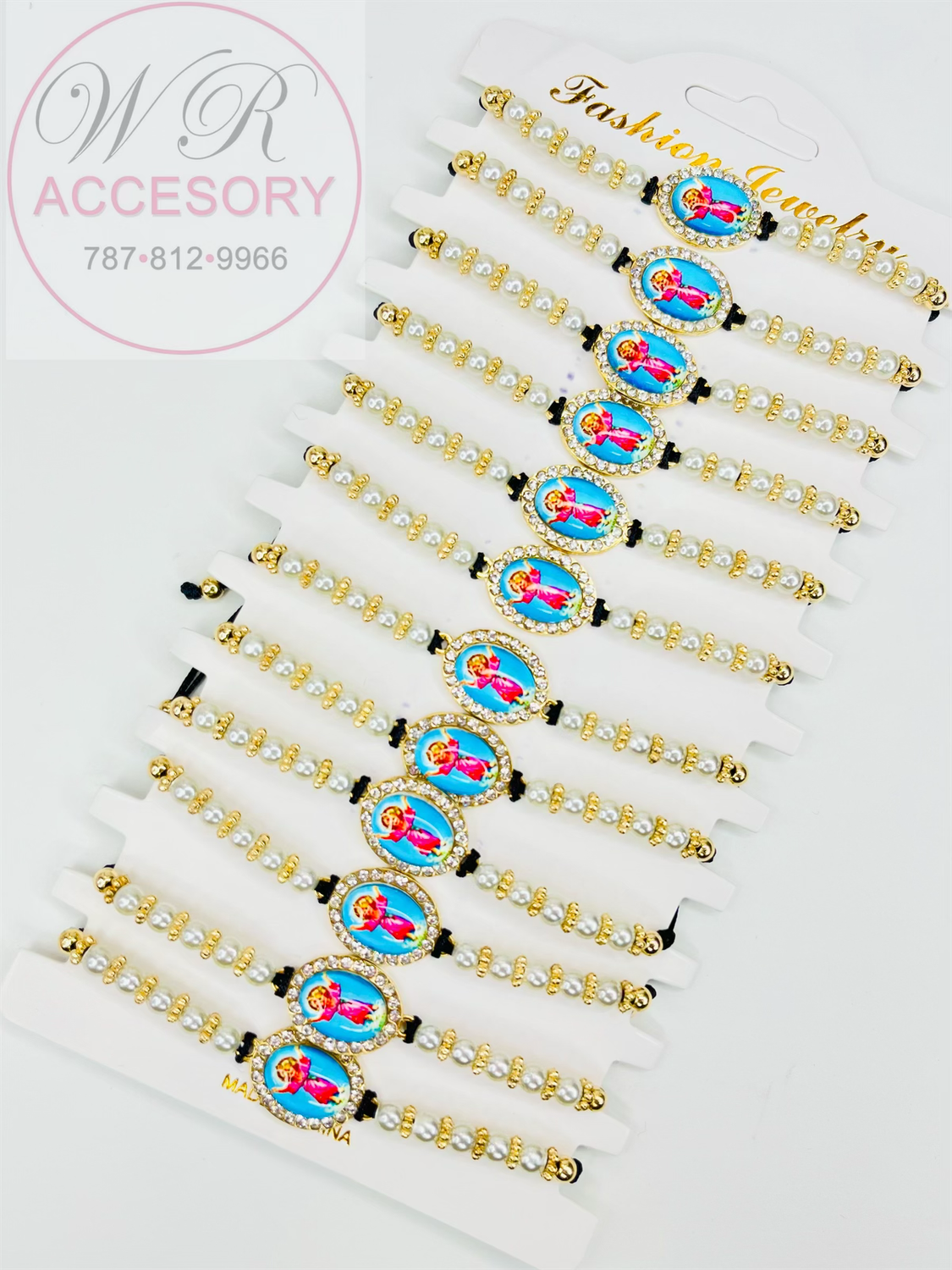 PBR7762 pulseras 12Pcs 