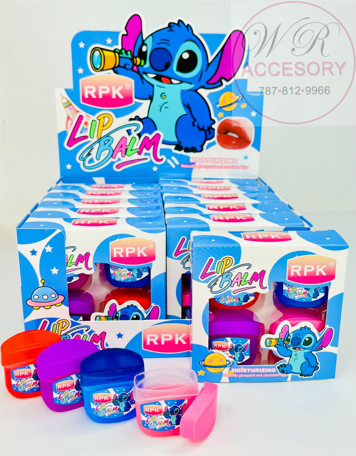 PCOS10446 Lip balms 12pcs  