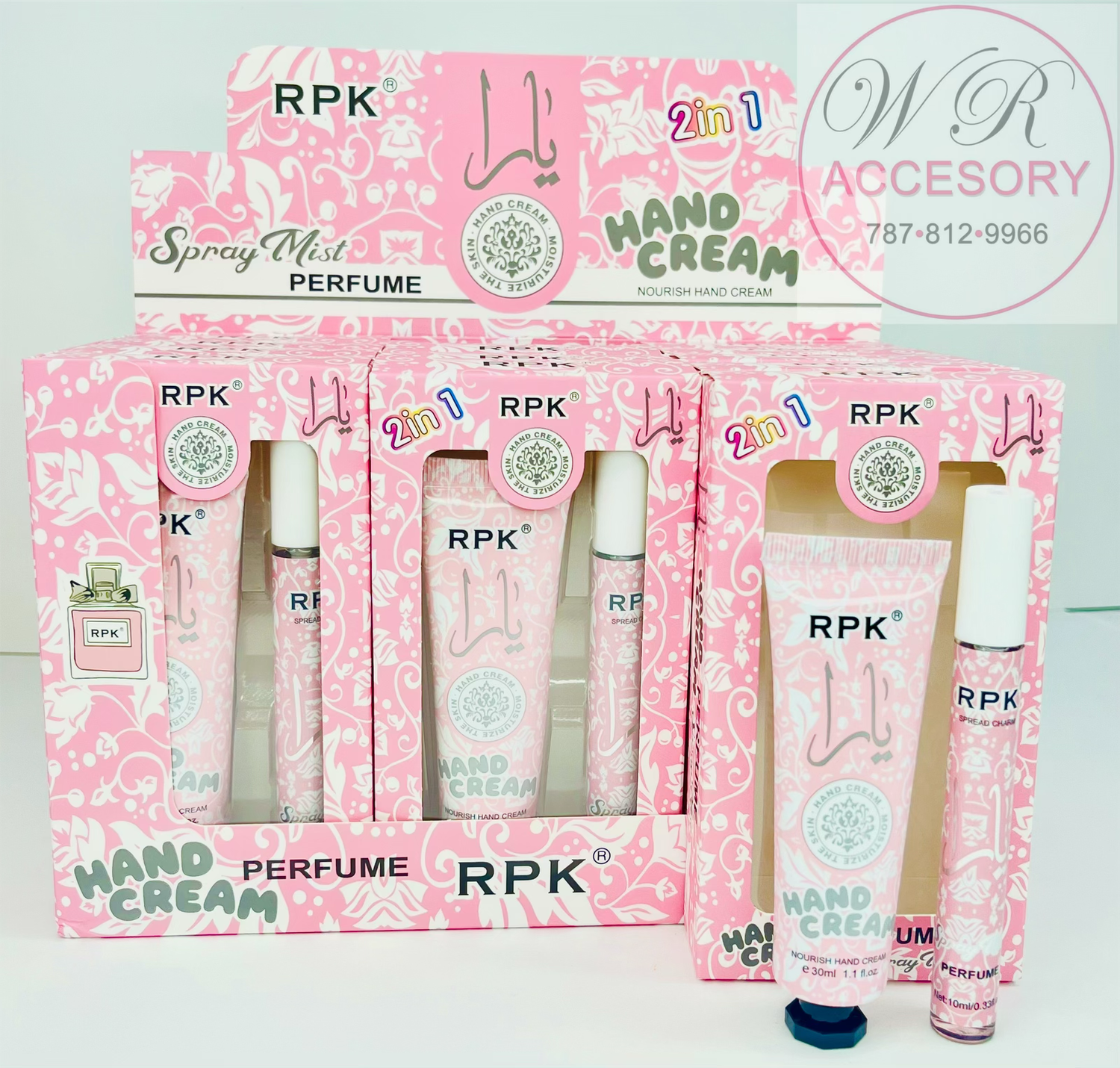 PCOS10434 Hand Cream + perfume 12Pcs