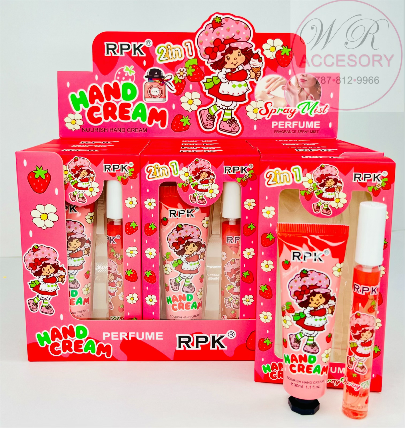 PCOS10490 Hand Cream + perfume 12Pcs