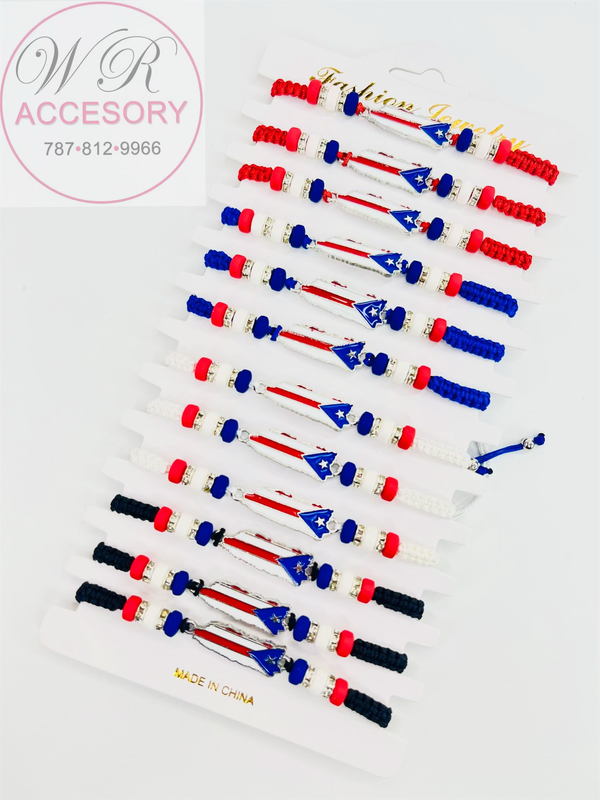 PBR1217 pulseras 12Pcs 