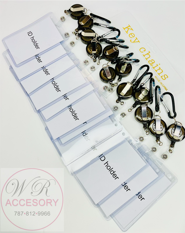 ETC-725BK ID HOLDER 12Pcs 